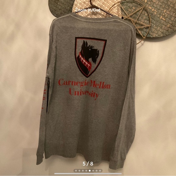 Carnegie Mellon university CMU Size XXL Long sleeve Tee Shirt NWT - Picture 2 of 7